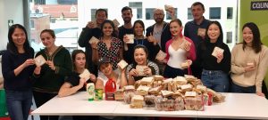 Sandwich Making for the Perth Homeless Support Group @ CQUniversity Perth Campus
